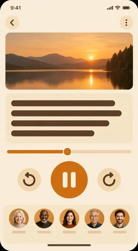 赤果短剧下载 APP - 播放页 赤果短剧下载 APP 播放页界面示意:大字幕与简洁播放控制